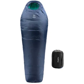 Haglöfs Haglofs Musca -26oc Schlafsack - Midnight Blue / Mint - Kurz