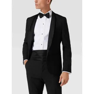 Fliege aus reiner Seide im Set mit Kummerbund, Black, 1