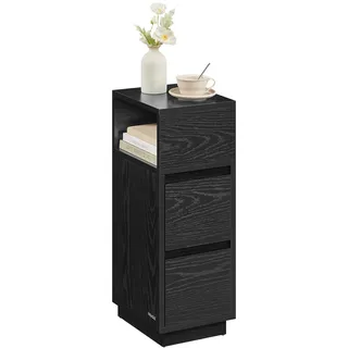 VASAGLE Nachtschrank Kailyn 2 x 30 x 40 cm Ebenholzschwarz