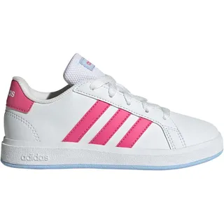 »GRAND COURT LIFESTYLE TENNIS LACE-UP«, Design auf den Spuren des adidas Superstar adidas Sportswear Cloud White / Pulse Magenta / Glow Blue