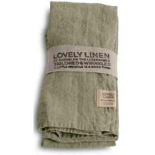 Lovely Linen by Kardelen Lovely Linen NL0162 Lovely Serviette Leinen Avocado (1 Stück)