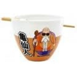 JUST FUNKY Dragon Ball Z Ramen-Schüssel Avec Baguette, 470 ml, Roshi