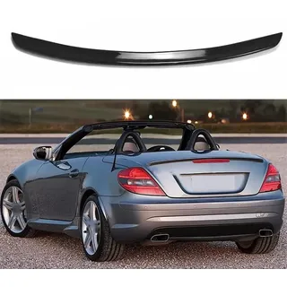 Spulhc Heckspoiler für Mercedes Benz SLK R171 SLK200 SLK35 SLK280 2005-2010, Kofferraumspoiler, Dachspoiler, ABS-Bodykit-Spoiler