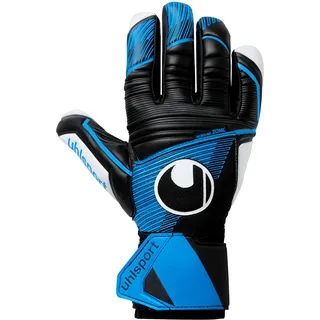 Uhlsport Soft HN Comp Torwarthandschuhe schwarz/fluo blau/weiß 8