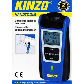 Ultraschall-Entfernungsmesser 16m Laser Entfernungsmessgerät Distanzmessgerät
