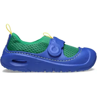 Crocs Unisex Kinder Swiftwater Splash K Schuh, Green Ivy, 33/34