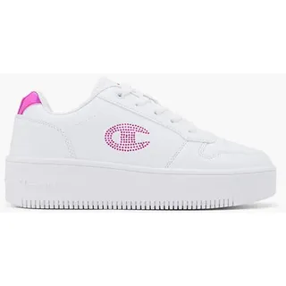Champion Sneaker RD18 PLATFORM GLITTER G GS - Damen - weiß - 39