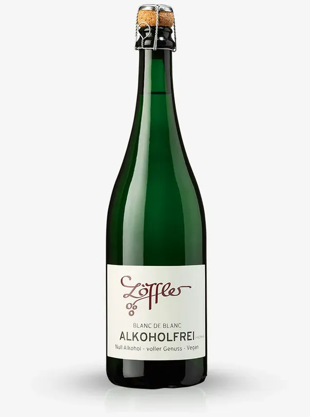 NULL ALKOHOL BLANC DE BLANC: Alkoholfrei, spritzig und frisch vom Weingut Löffler.