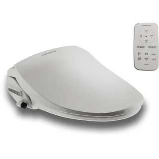 LEEVENTUS Elektronisches Bidet - J850R, Standard Version - mit Durchlauferhitzer (kein stehendes Wasser im Tank, keine Keimbildung), energiesparender Dusch WC Aufsatz aus Korea