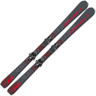 Ski Alpinski Carvingski On-Piste-Rocker - Fischer RC Fire SLR - 170cm - inkl. Bindung RS9 SLR Z2,5-9 - Modell 2024 - All Mountain Ski - geeignet für Einsteiger bis Fortgeschrittene