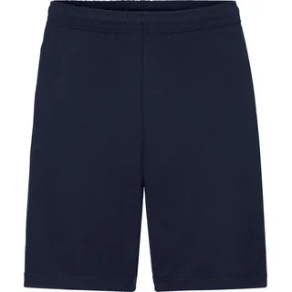 FRUIT OF THE LOOM Homewearhose Unisex-Freizeithose, kurz Uni blau L