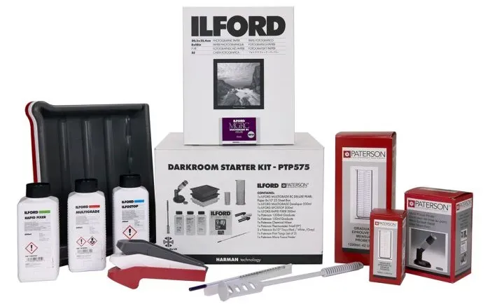 ILFORD & PATERSON Dunkelkammer Starterkit