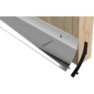 Stormguard Tür-Regenabweiser, 838 mm, Silber 63 mm