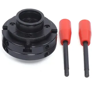 Selbstzentrierendes 4 Backen Spannfutter Backenfutter | M33/M18 Gewinde | Vielseitig anpassbar