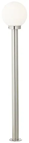 Brilliant LED Außenstehleuchte Aalborg Edelstahl E27 11W 2700K Warmweiß