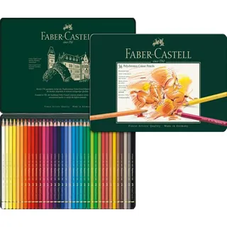 Faber-Castell Polychromos Farbstift 36 St. Metalletui