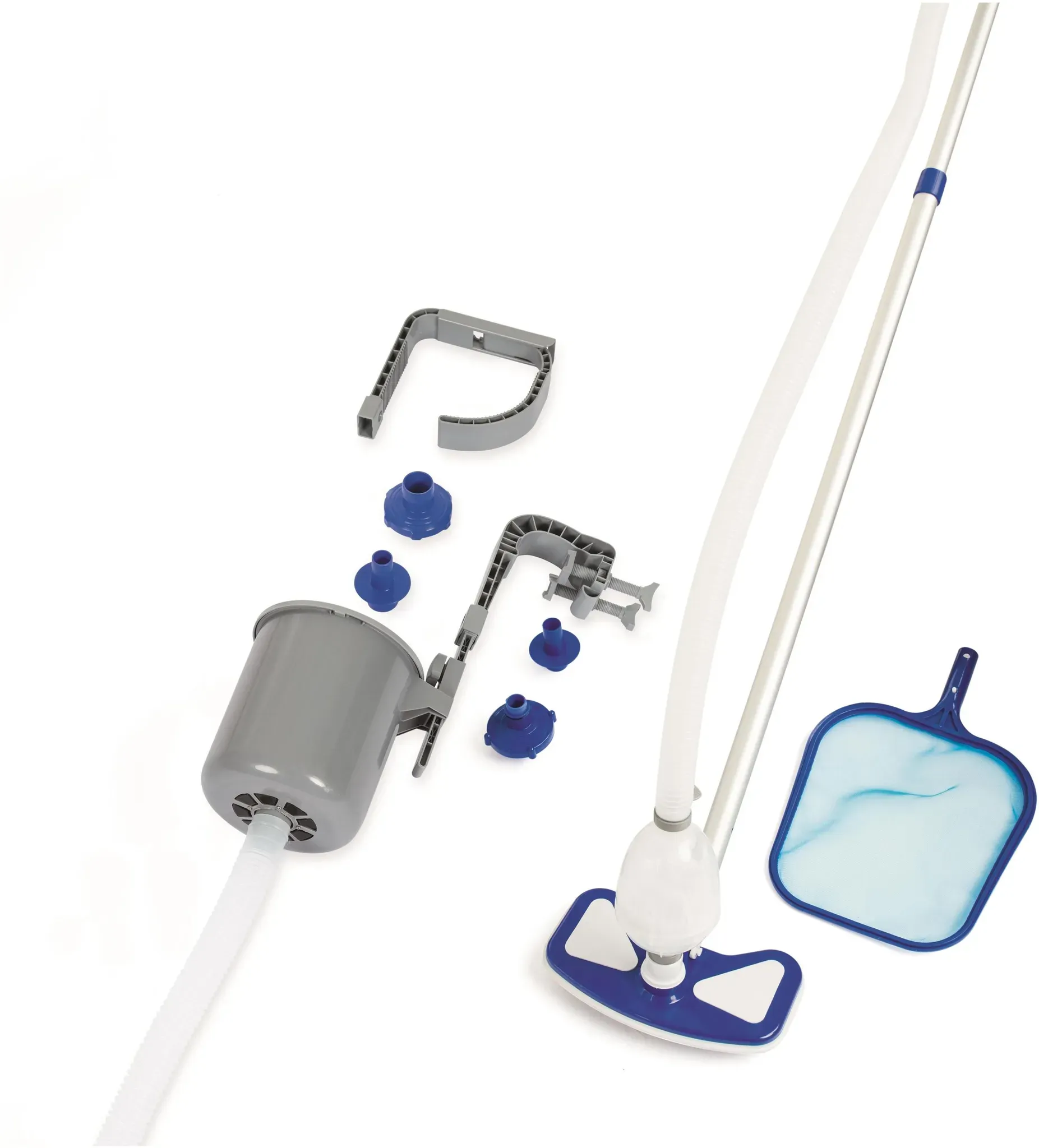 Bestway Flowclear&trade; Poolpflege Deluxe-Set, f&uuml;r alle g&auml;ngigen Pools von Bestway (au&szlig;er Stahlwandpools), f&uuml;r Pools bis 610 cm