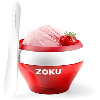 ZOKU Ice Cream Maker Red - Ice Cream - Sorbet - Frozen Yoghurt in 10 Minutes