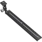 Leofoto VR-380 Lens Support 380mm For Manfrotto/Sachtler (Stativschlitten), Stativ Zubehör, Schwarz