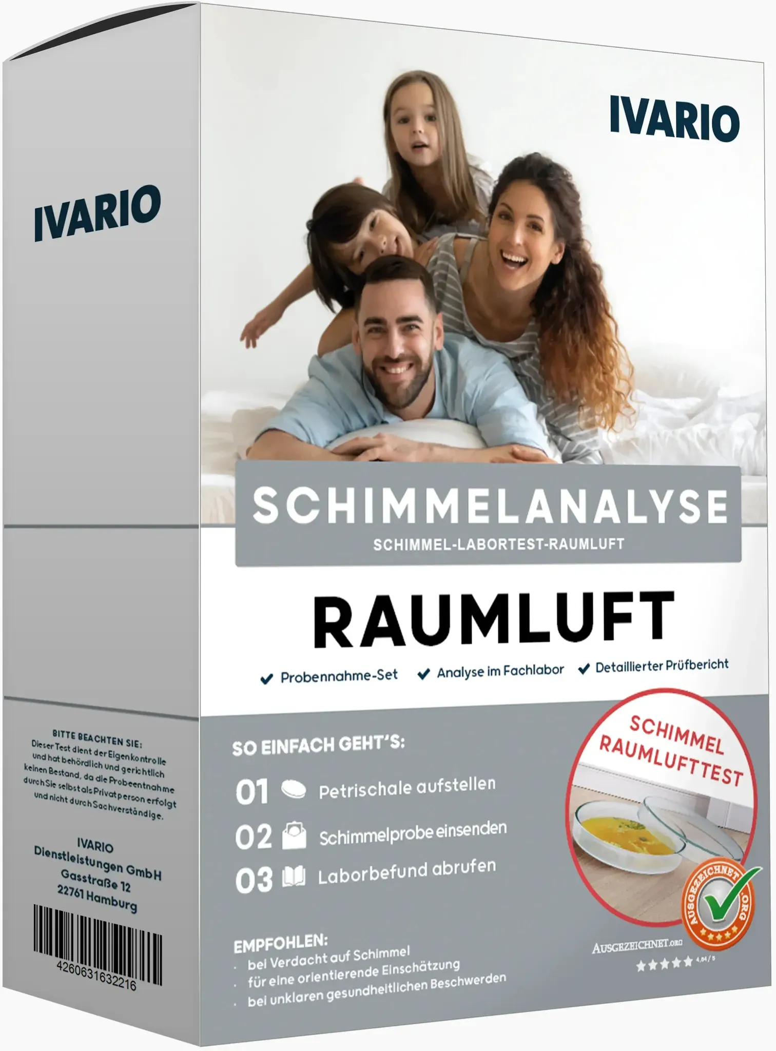 Schimmel-Labortest Raumluft