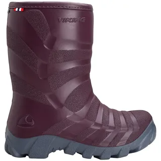 Viking Unisex Baby Ultra 2.0 Schneestiefel, Grape Grey, 24 EU