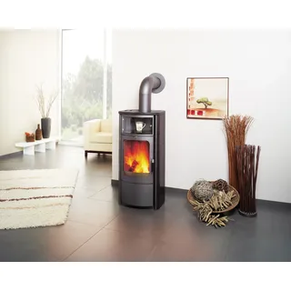 Hark Opera-B Kaminofen Kachel meteor-schwarz 5 kW