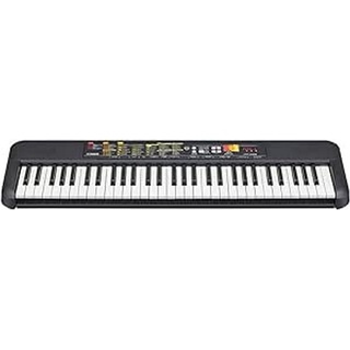 Yamaha PSR-F52 Digital Keyboard, schwarz – Kompaktes digitales Keyboard für Einsteiger mit 61 Tasten, 144 Instrumentenklängen und 158 Begleit-Styles