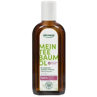 alkmene  alkmene Mein Teebaumöl Kopfhaut Tonikum 2x 250 ml Juckreiz Linderung 100% bestätigt - naturreines Teebaumöl, vegan & klimaneutral - beruhigendes Haarwasser bei trockener & juckender Kopfhaut