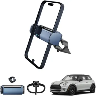 Coleya Auto Handyhalterung Kompatibel mit Mini Cooper 2015-2021/ Mini Countryman Mini Clubman 2017-2021, Mini Cooper Electric Handyhalter, 360° Rotation, Kompatibel mit Allen Smartphones 4"-7"