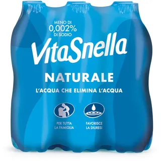 Vitasnella Acqua Oligominerale Naturale 0.5L (Confezione da 6)