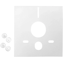 TRINNITY Schallschutz Montageset für Wand WC und Bidet