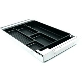 TecLines TecLines, Schreibtisch Accessoire, TUS003W ausziehbare Unterbau Schublade S, weiss