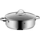 WMF Bräter Schmorpfanne Devil, aus Edelstahl, induktionsgeeignet, mit Deckel, rund, Ø 28 cm