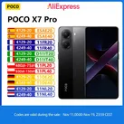 Poco X7 Pro 5 g, NFC, Dimensity 8400-Ultra, 50 MP Kamera, 1,5 K und 120 Hz Crystalres Amoled-Bildschirm, Ladegerät nicht im Lieferumfang enthalten