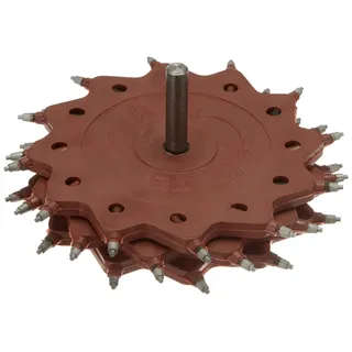 Tercoo Dreifach-drehscheibe - Brown - One Size