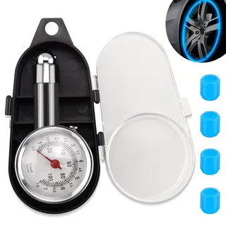 Reifendruckprüfer Digital Reifendruckmesser Präzision Reifendruck Messgerät 0-10