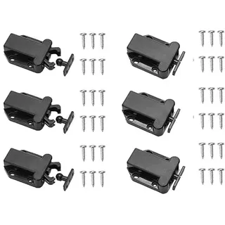 Türriegel mit Touch-Entriegelung – Goodchanceuk Push to Open Touch Release Catch Catch, Schränke, Türen, magnetische Touch-Riegel für Schublade