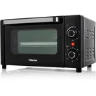 Tristar OV-3615 Mini-Backofen 800W 10L Volumen Timer-Funktion Doppelglasscheibe Temperaturbereich bis zu 230°C Geeignet für Camping, Grillen, Backen und Toasten, vielseitig und kompakt, schwarz