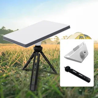 Starlink Mini Stativhalterung, Outdoor Portable Starlink Montage Kit für Camping und RV Reisen, Stativ inklusive Rohradapter Kompatibel mit Starlink Internet Kit Satellit