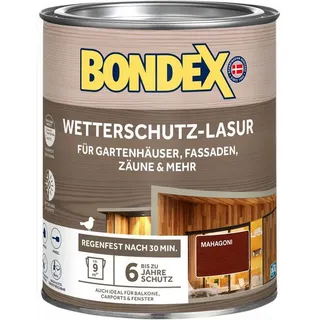 Wetterschutz-Lasur Mahagoni 0,75 l