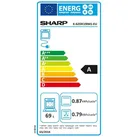 Sharp Kochherd Set Backofen und Cerankochfeld, Einbau, K-62DX19IM1-EU