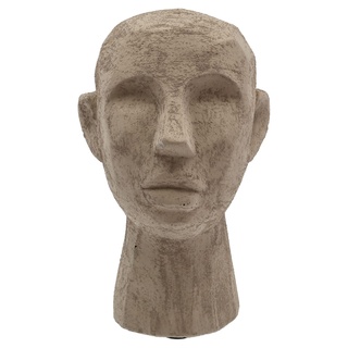 Villa Collection Figur Talvik in Graubraun | Gr.: onesize