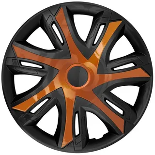 NRM Radkappen N-Power, 16 in Zoll, Radzierblenden 16" Satz 4er braun|schwarz