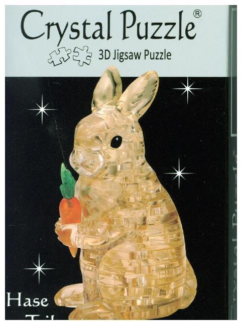 3D Crystal Puzzle - Hase