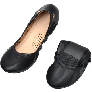 Loafer Damen Ballerinas Bequem Weich Flache Schuhe Ballett Kleid Schuhe Elegant Damenschuhe Ballerinaschuhe Party Hochzeitsschuhe Brautschuhe Mary Jane Halbschuhe Pumps Slip On Freizeitschuhe - 38 EU