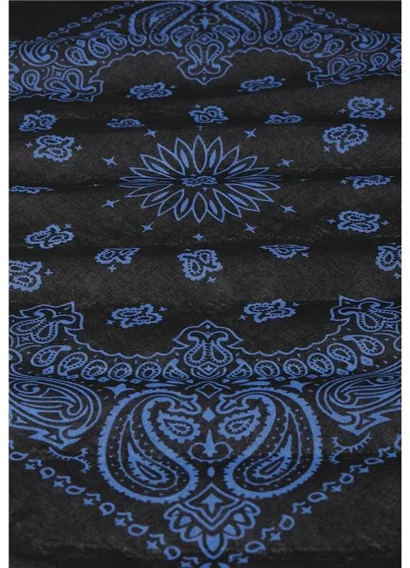 Bandana Nickituch Premium black/royal