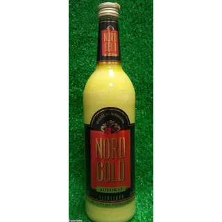(11,40€/l) Nordgold EIERLIKÖR ADVOKAT 0,35l  Nordbrand Nordhausen Ostprodukt