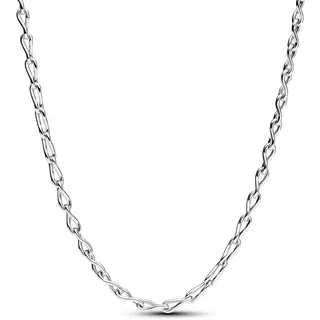 Pandora Moments Unendlichkeitshalskette aus Sterling Silber