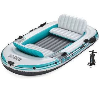 BESTWAY Schlauchboot-Set Adventure Elite X4 315 x 165 x 41,5 cm Weiß