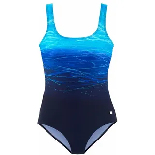 LASCANA Badeanzug Damen Blau 40 Cup C